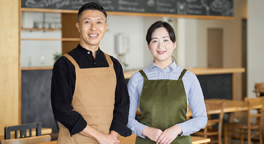 飲食業経営者の画像