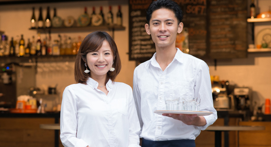 飲食業経営者の画像